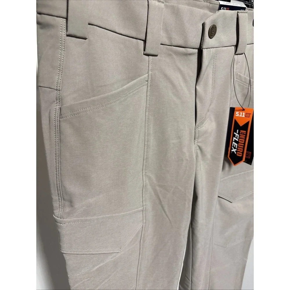 5.11 Tactical Series Cargo Pants Khaki Men's Size 4 enduro  flex